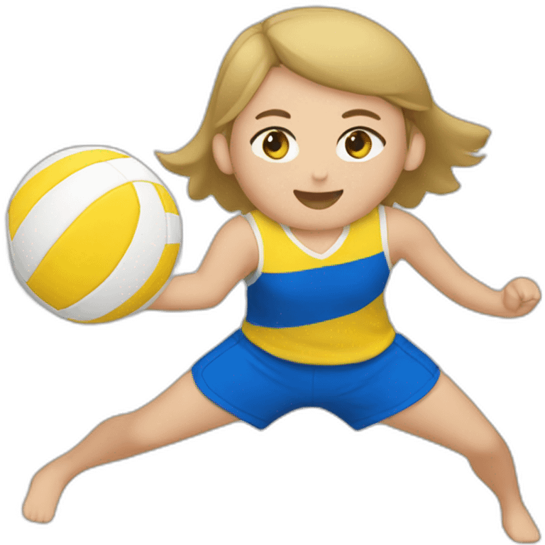 play volleyball emoji