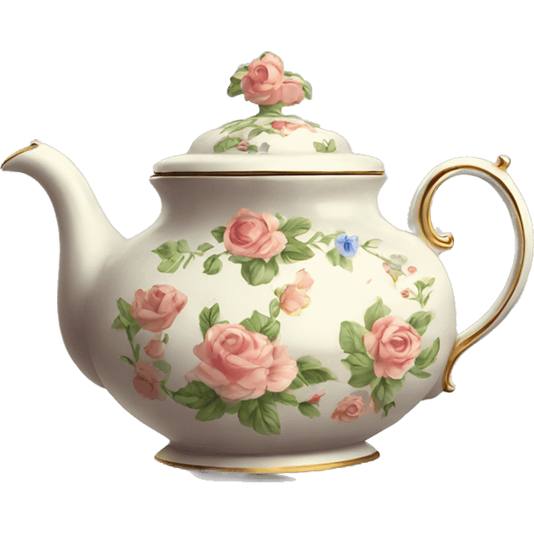 vintage fancy tea pot emoji