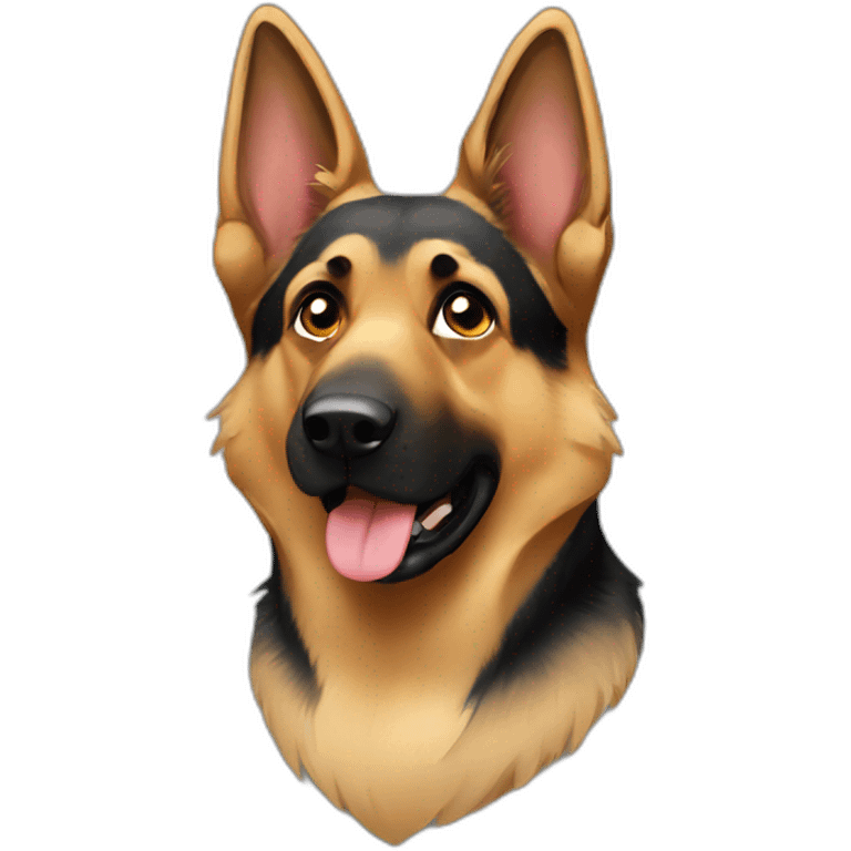 German shepard emoji