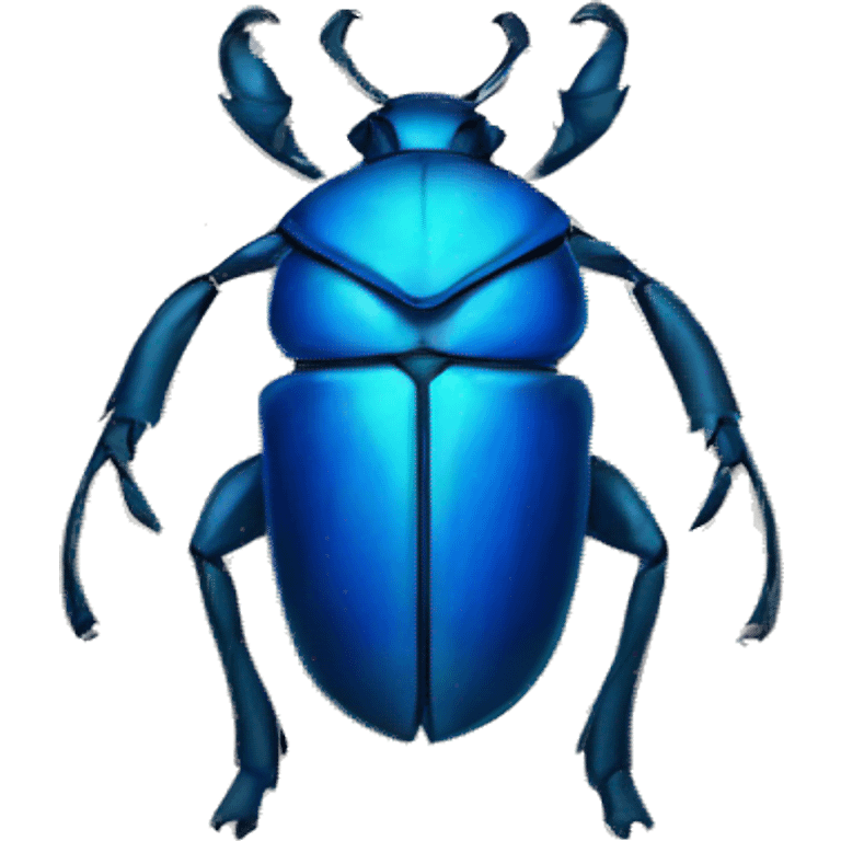 blue beetle emoji