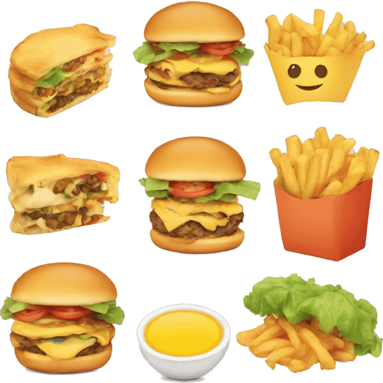 kids menu emoji