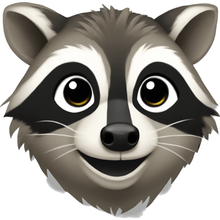 half raccoon half dodo emoji