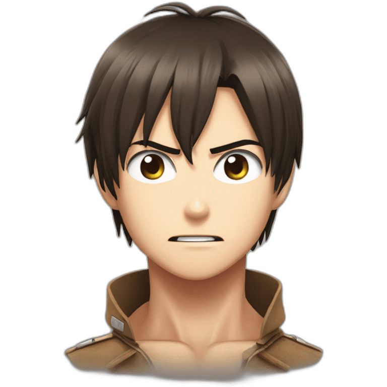 Eren of attack on titan emoji