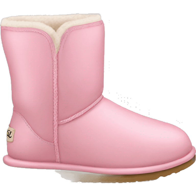 Babypink UGG shoes emoji