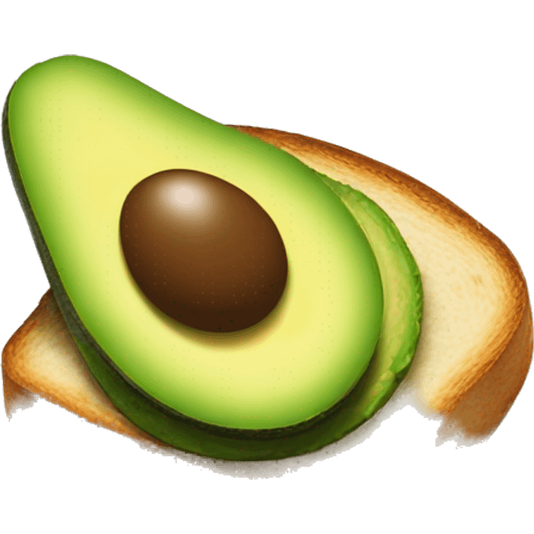 Avacado on toast emoji