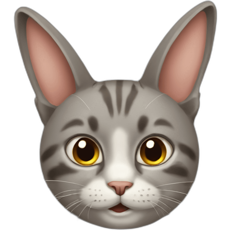 cat with rabbit ear emoji