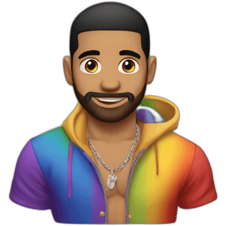 gay drake emoji