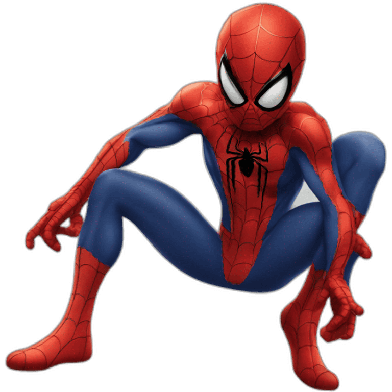 Dracaufeu melange spiderman emoji