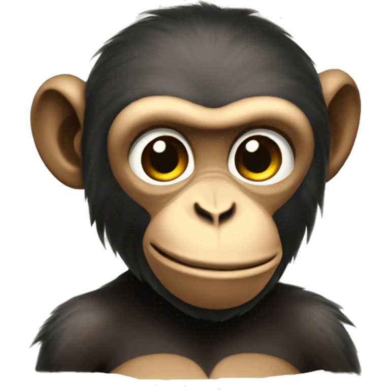 monkey with money emoji