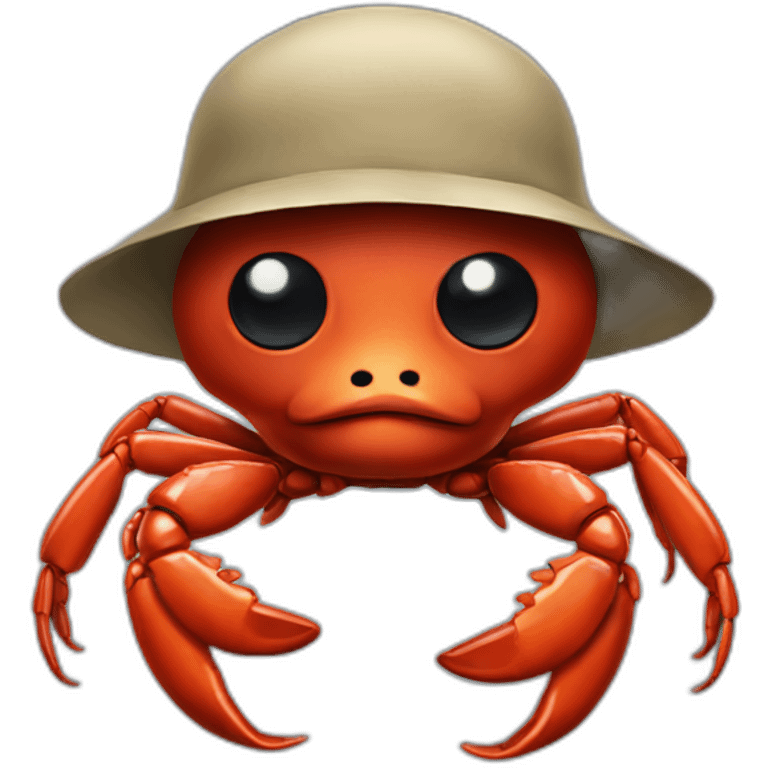 crabe poilu emoji