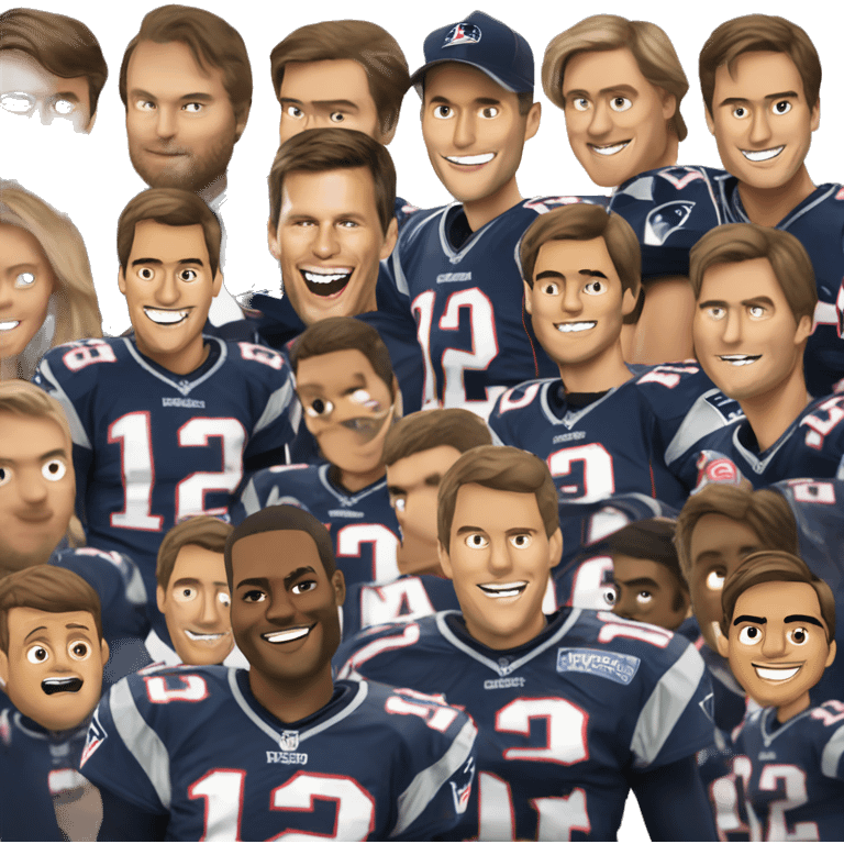 Tom brady saying happy birthday emoji