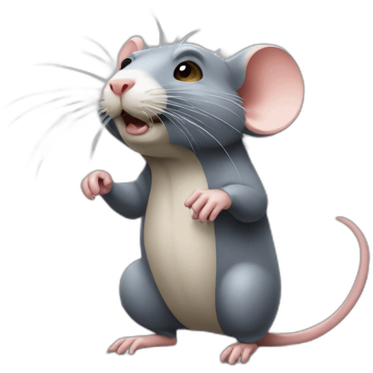 Rat qui a fumer un petard emoji