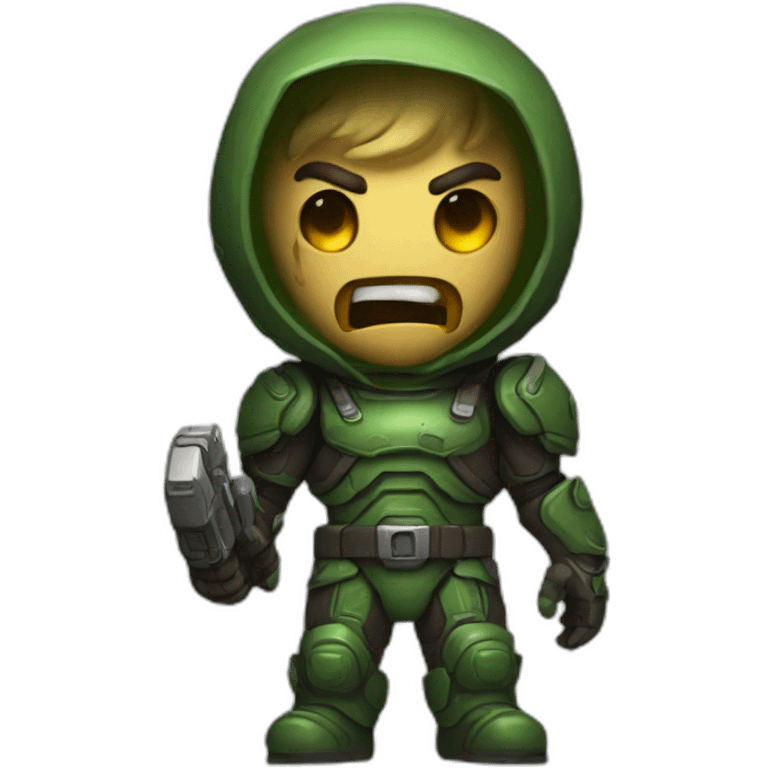 Doom guy emoji