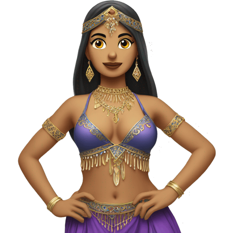 Lebanese belly dancer emoji