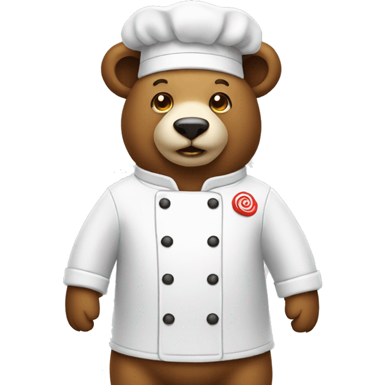 bear chef emoji