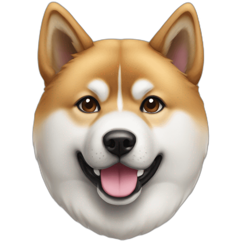 Akita inu roux femelle emoji