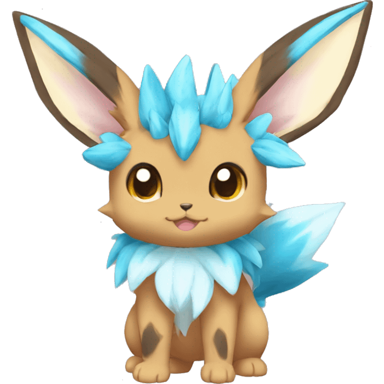 Kawaii Eeveelution-Cute-Pokémon-fusion full body emoji