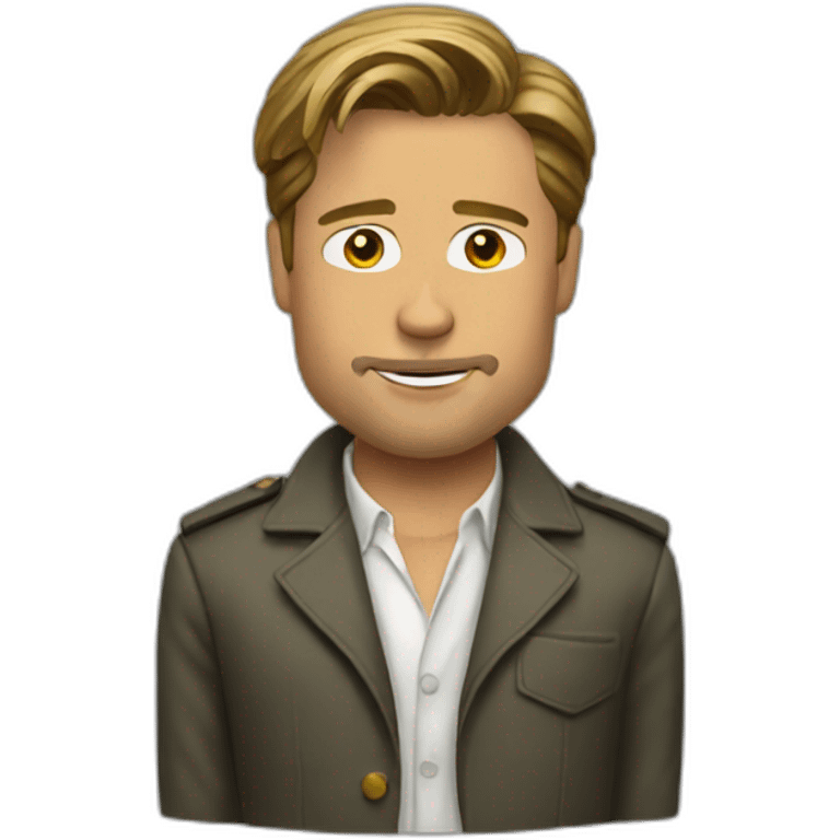 brad pitt emoji