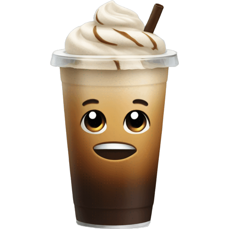 Ice coffe emoji