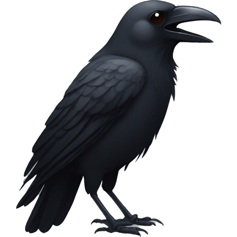 crow with shades emoji