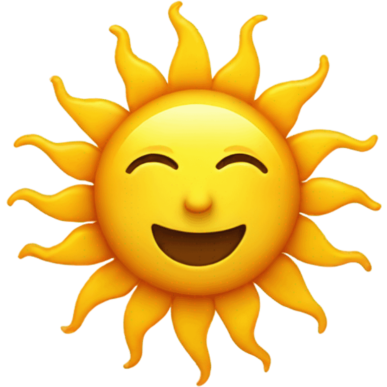 Sun emoji