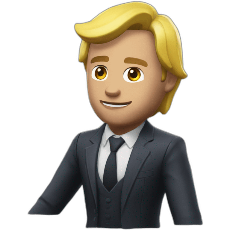 macron sur fortnite emoji