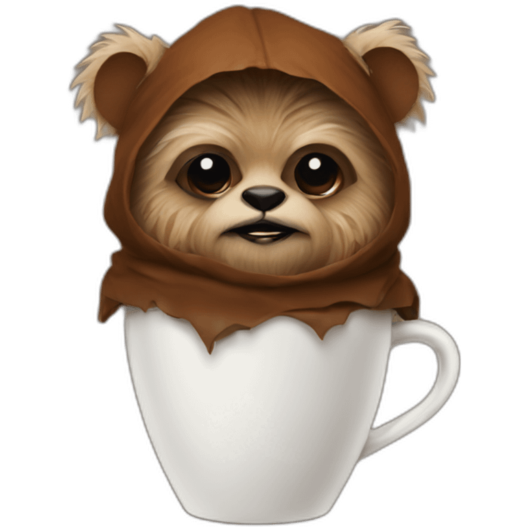 caffeinated ewok emoji