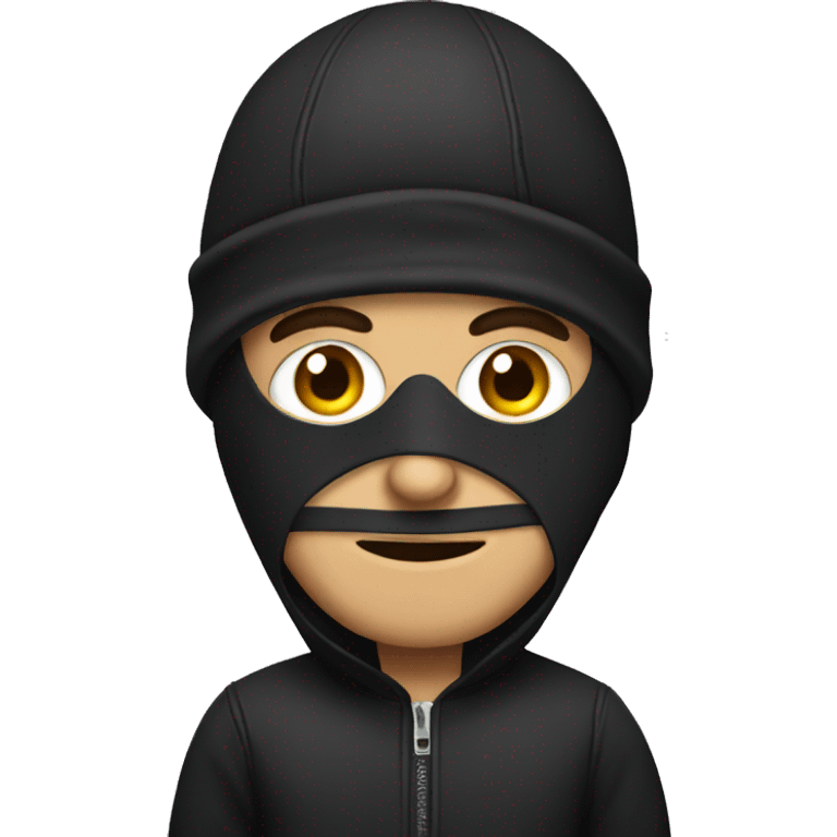  a robber emoji