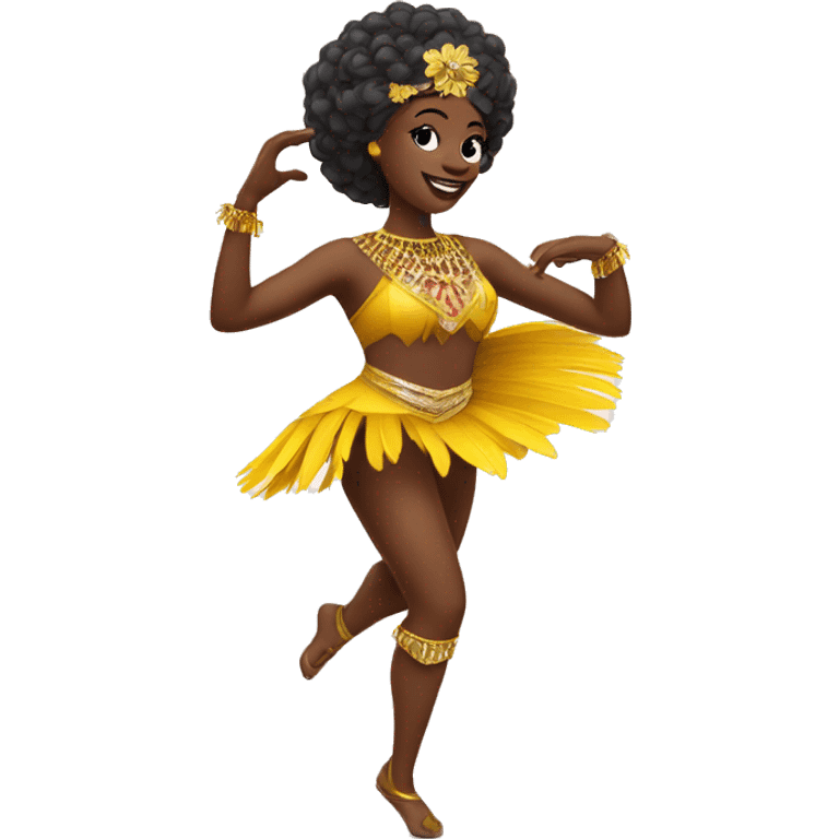 Samba dancer emoji