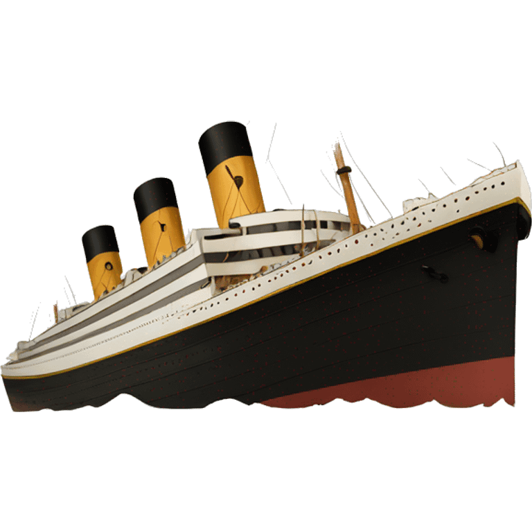 RMS Titanic White Star Line emoji