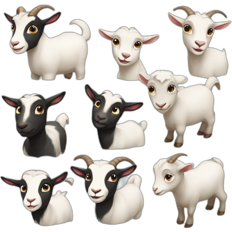 goat herd emoji