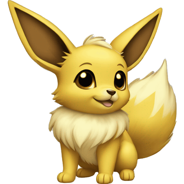 Yellow Electric Eevee emoji