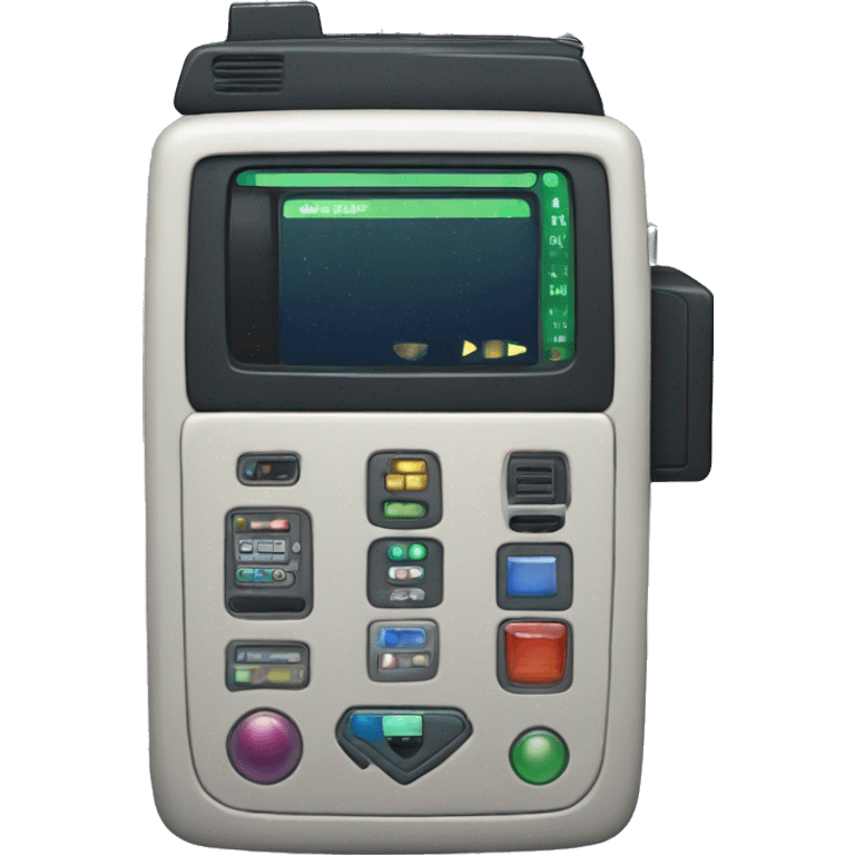 tricorder open emoji