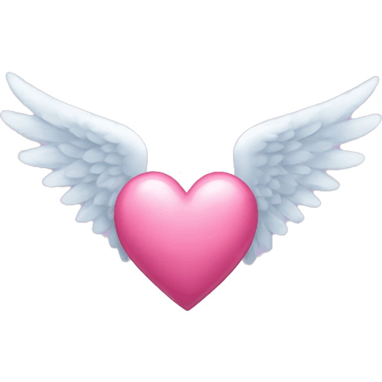 heart with angel wings emoji