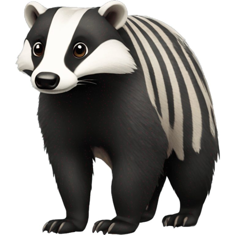 Badger  emoji