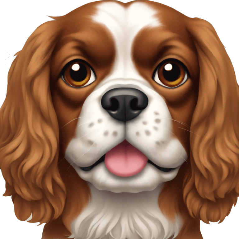 king charles spaniel dog emoji