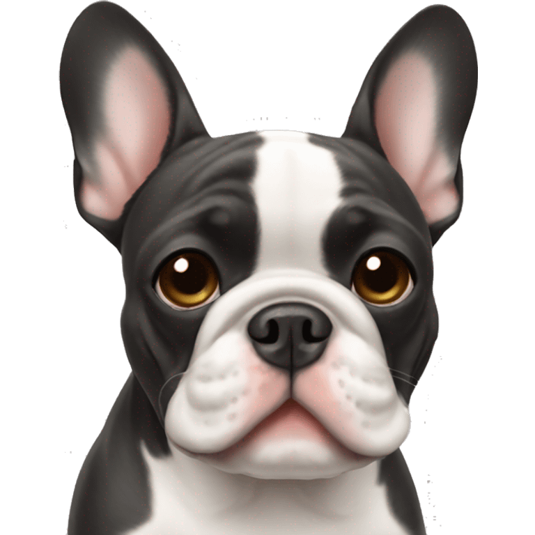 French bulldog  emoji