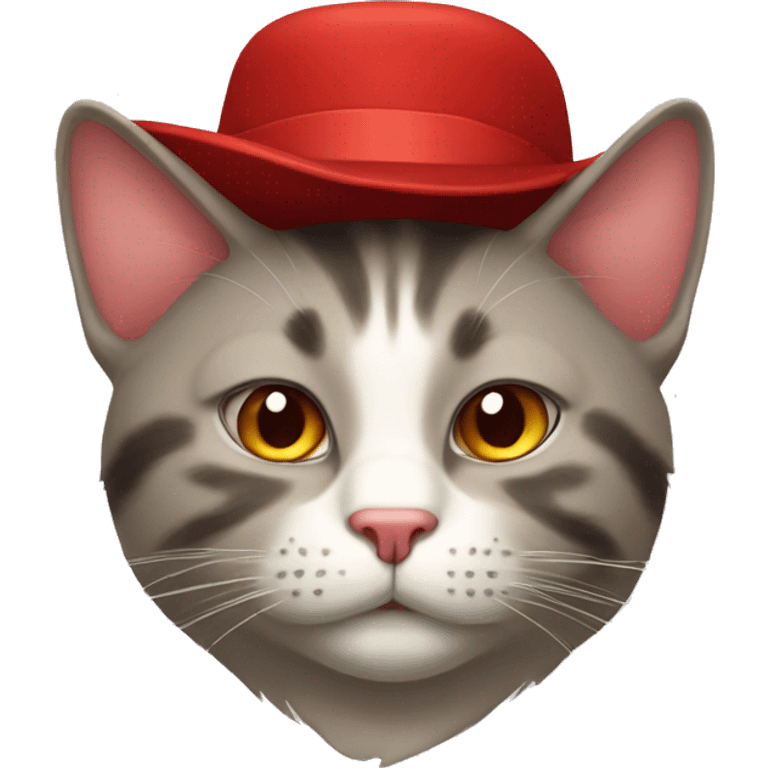 red hat CAT emoji