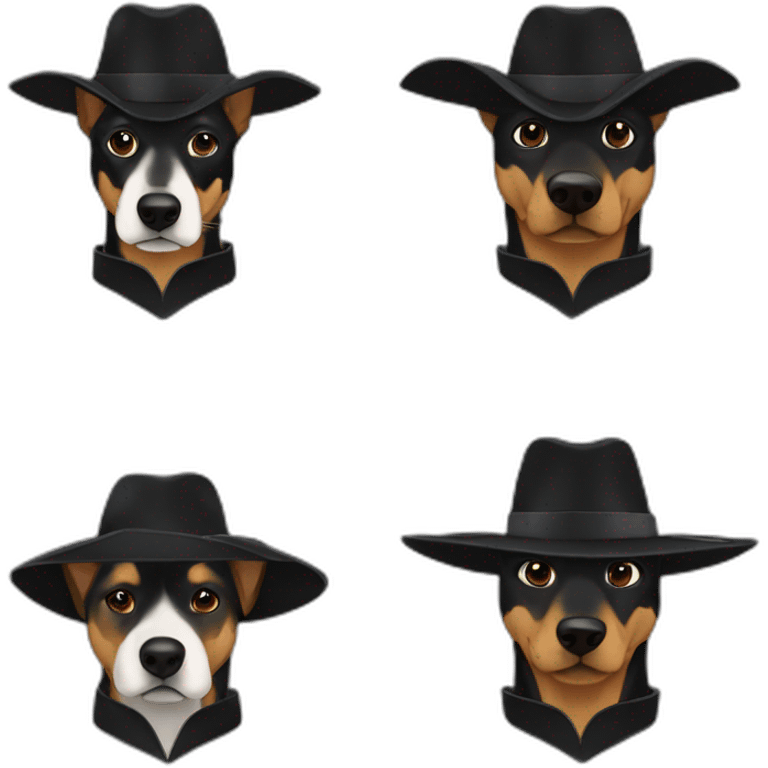 zorro y perro emoji