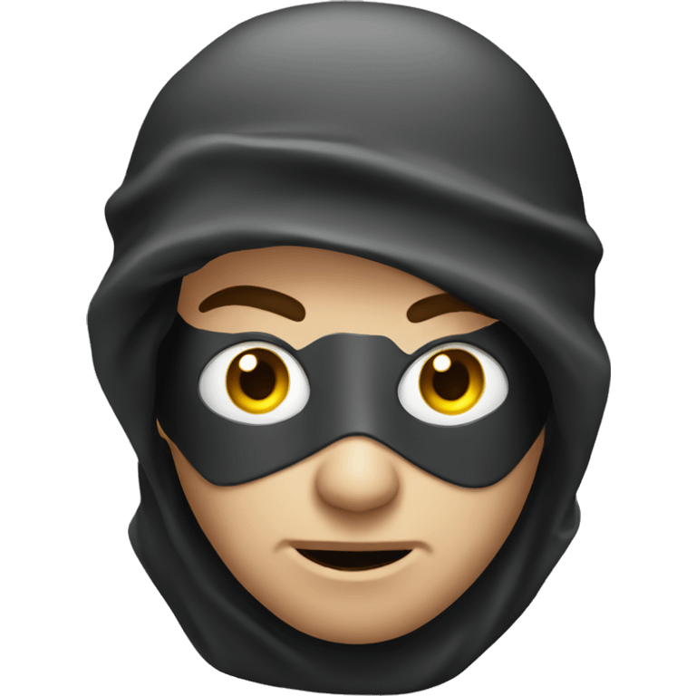 Burglar emoji