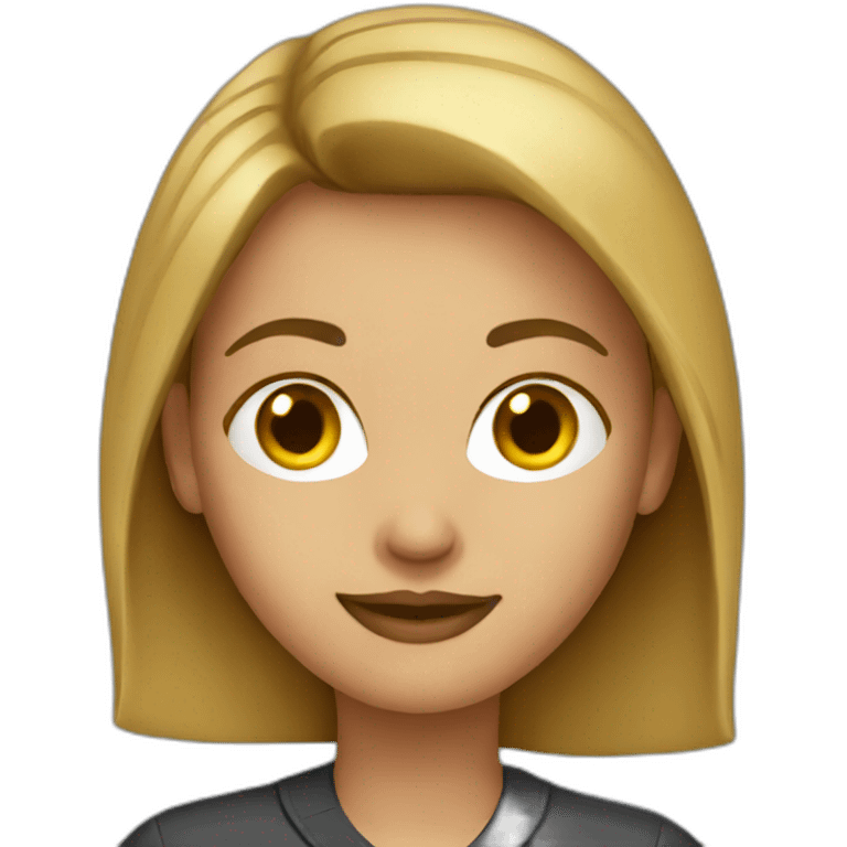 Female journalist emoji