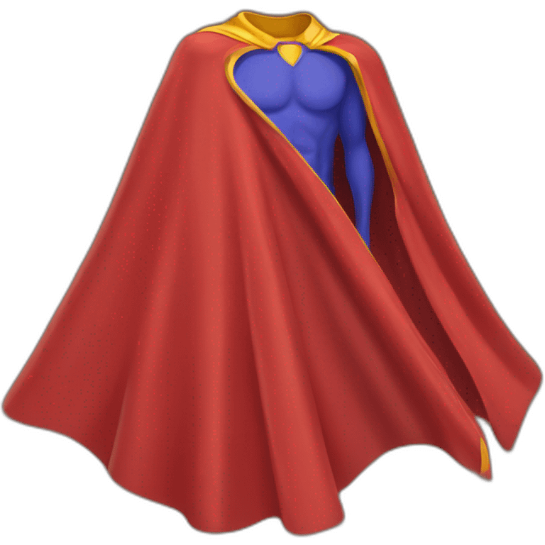 superhero cape emoji