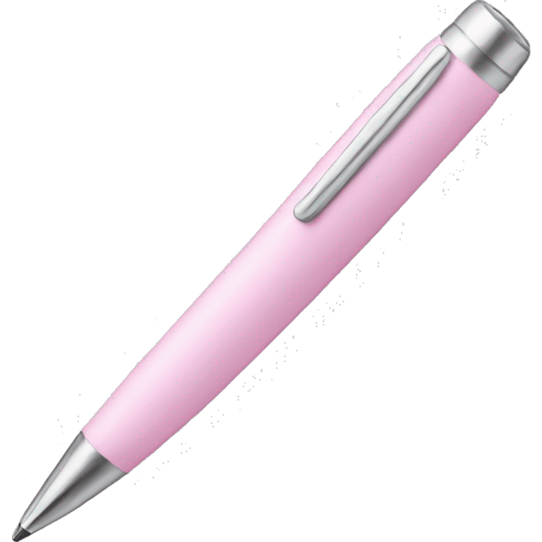 Light light pink pen emoji