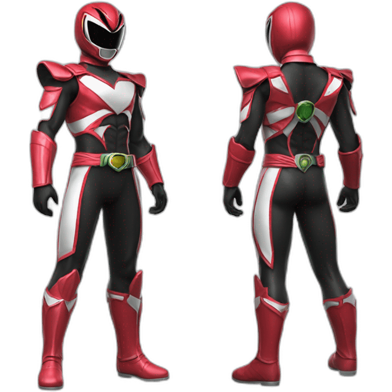 power ranger of the death full body emoji