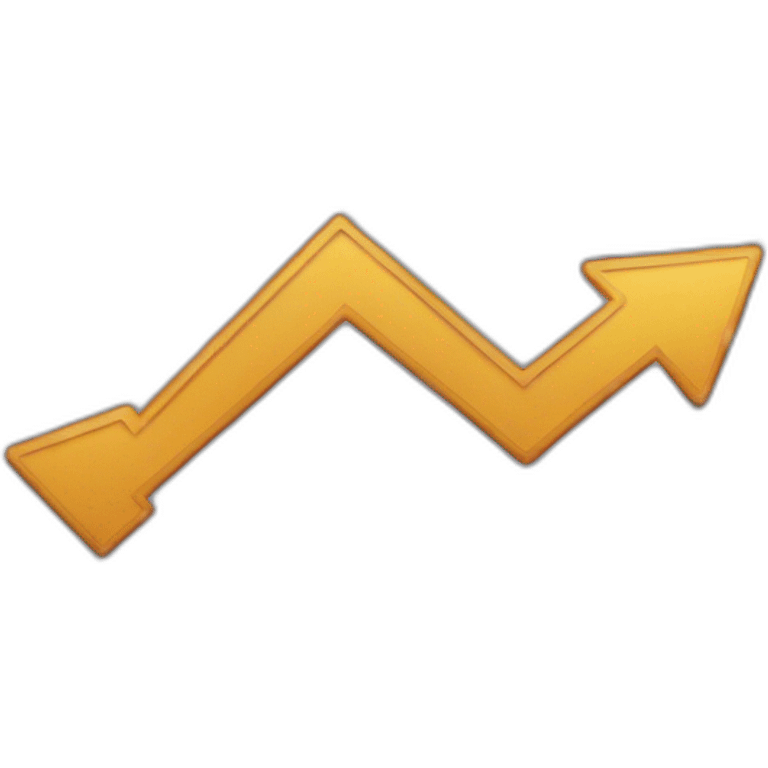 stock market going down arrow emoji