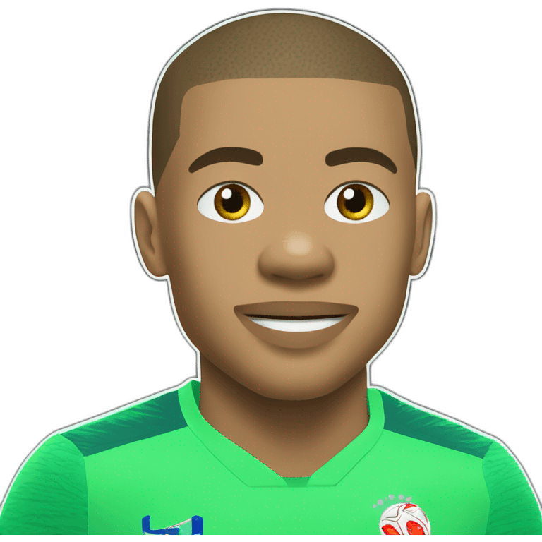 Kylian Mbappe coupe du Monde emoji