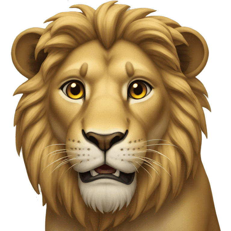 lion qui pleure emoji