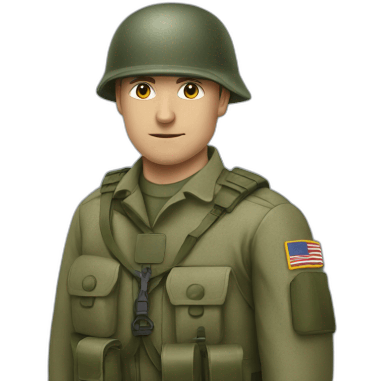 military ukrain emoji