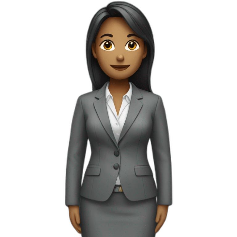 office woman suit emoji