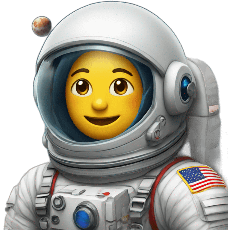 Astronauta-pelirrojo en el mar emoji